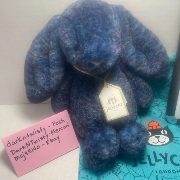 BNWT Jellycat Hopscone Luxe Bunny…soooo beautiful IRL Pics don’t do justice!